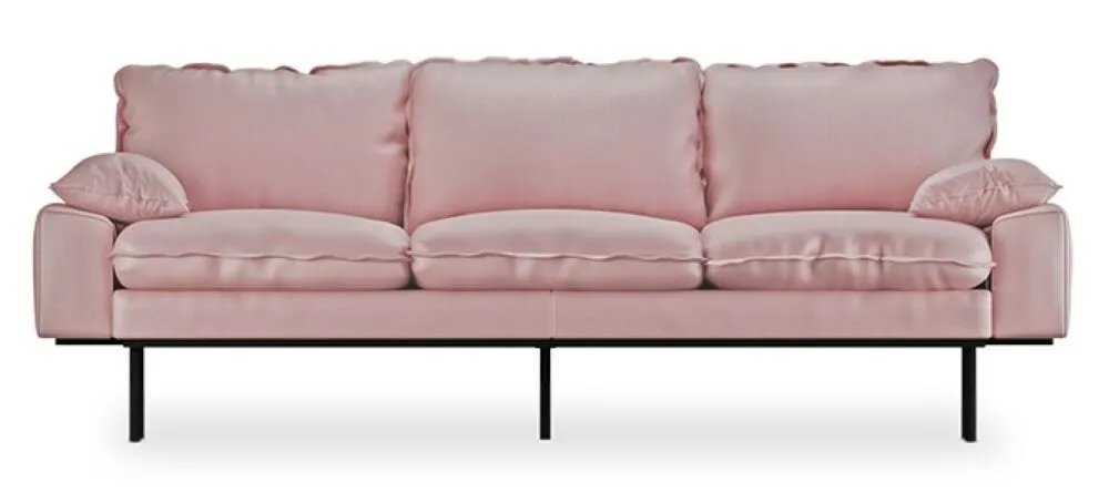 HKliving Retro 3-zits bank-Blossom Koop Online