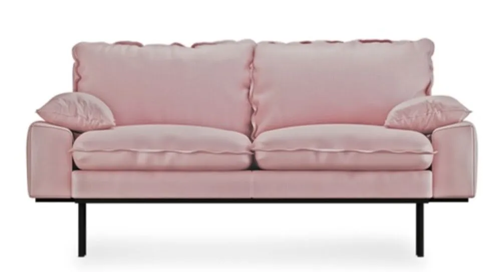 Populair HKliving Retro 2-zits bank-Blossom