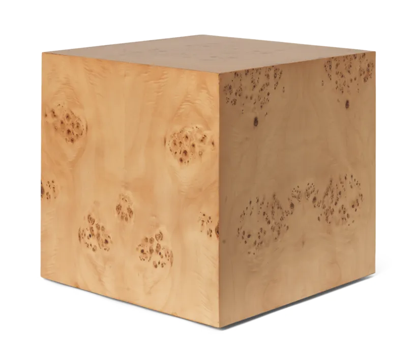 Ferm Living Burl Cube bijzettafel Goedkoop