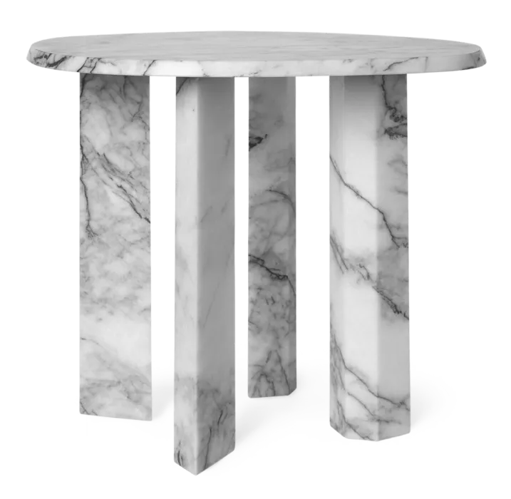 Ferm Living Taula bijzettafel-White/Charcoal Koop Online