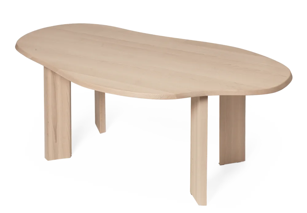 Fabrieksprijs Ferm Living Tarn bureau-White Oiled Beech