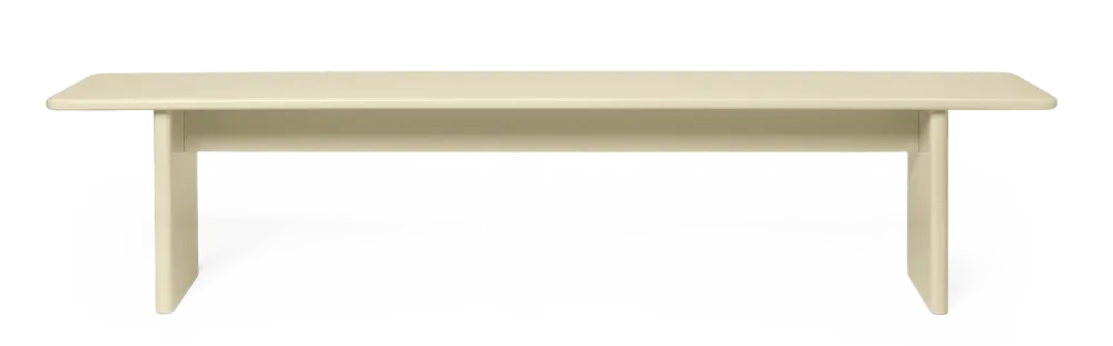 Hoge Kwaliteit Ferm Living Rink bank-Eggshell-200 cm