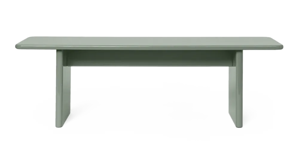 Hete Deal Ferm Living Rink bank-Tea Green-140 cm