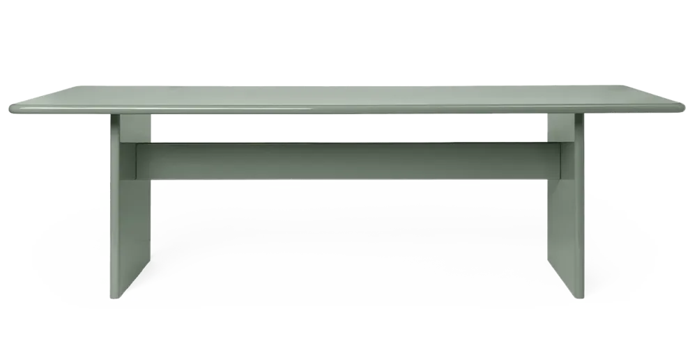 Ferm Living Rink eettafel - Tea Green-Large Shop Nu