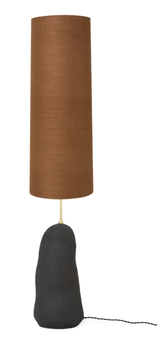 Laatste Kans Ferm Living Hebe L vloerlamp-Black - Curry