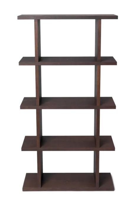 Korting Ferm Living Kona boekenkast-1x4-Dark Stained Oak