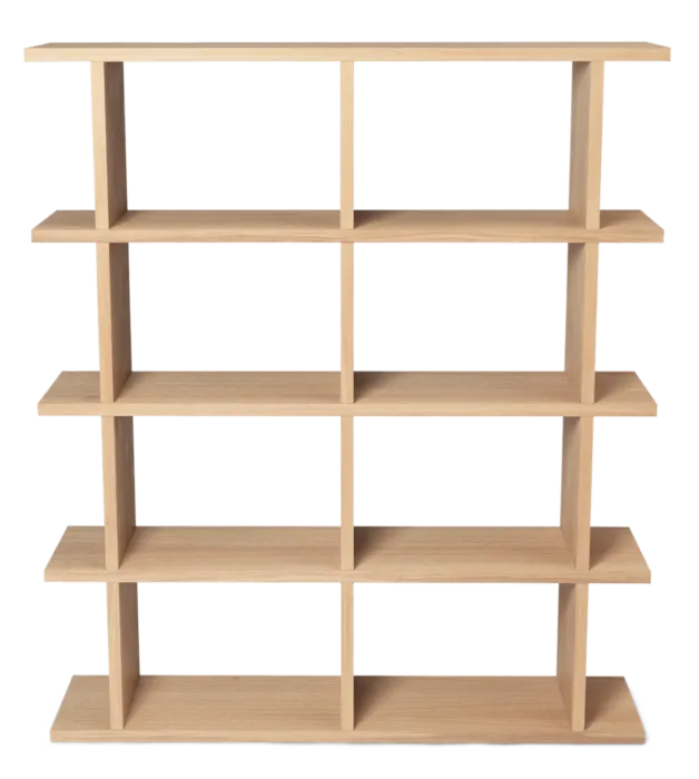 Lage Prijs Ferm Living Kona boekenkast-2x4-Natural