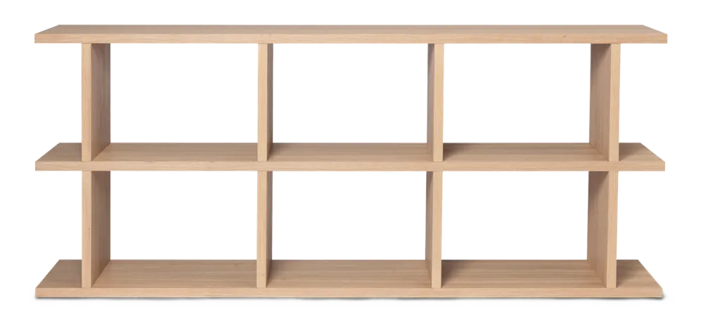 Ferm Living Kona boekenkast-3x2-Natural Beperkte Voorraad