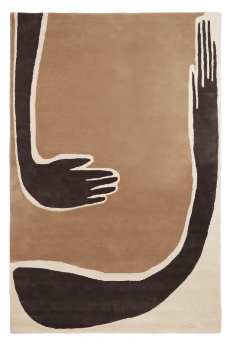 Ferm Living Pose Tufted vloerkleed-200x300 cm Alleen Vandaag
