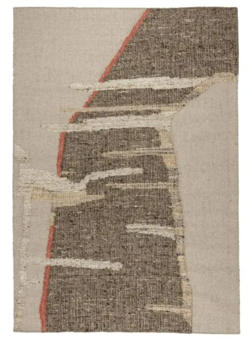 Gereduceerde Prijs Dutchbone Briton vloerkleed-160x230 cm-Beige