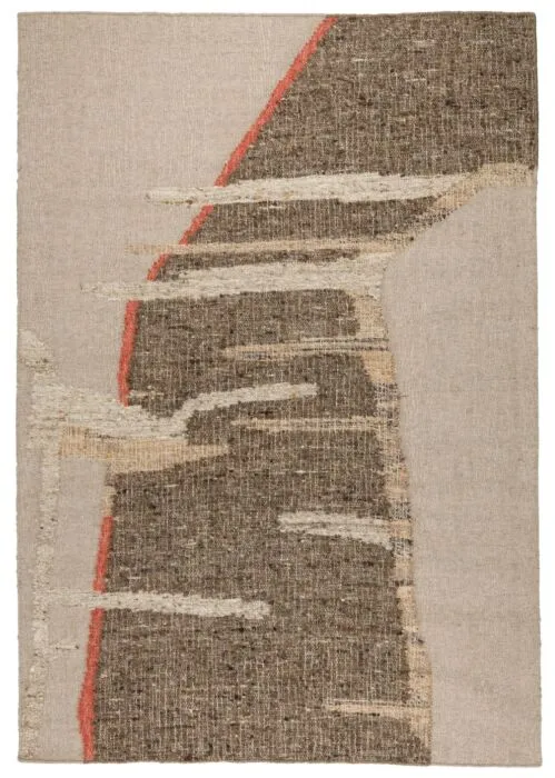 Lage Kosten Dutchbone Briton vloerkleed-200x300 cm-Beige