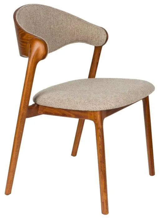 Koopje Dutchbone Babington eetkamerstoel-Walnut