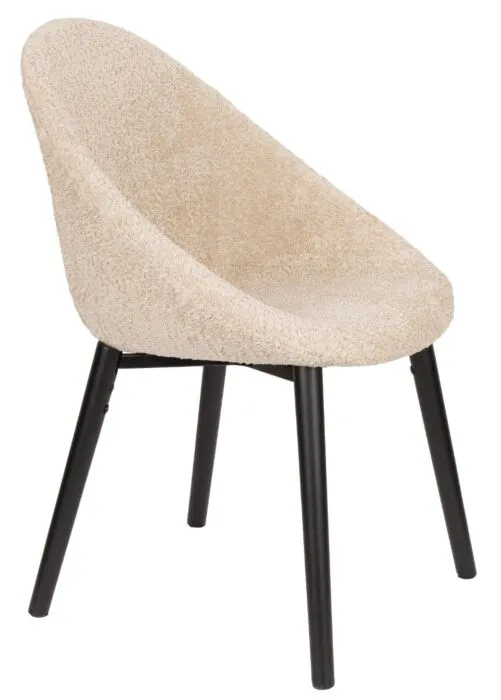 Koop Online Dutchbone Fenna eetkamerstoel-Beige