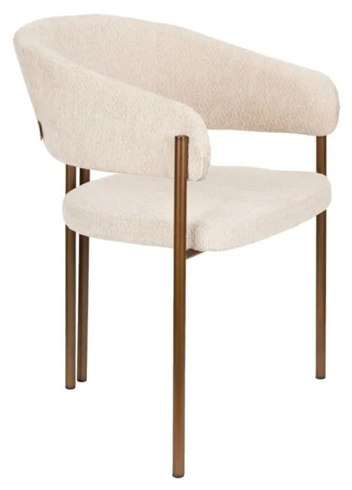 Premium Dutchbone Naida eetkamerstoel-Beige