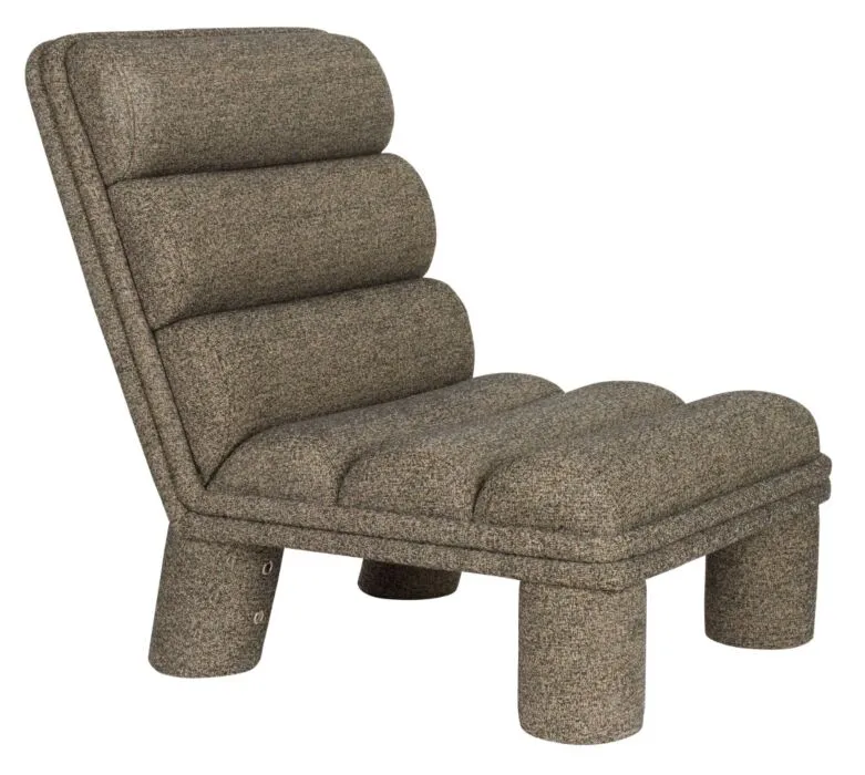 Fabrieksprijs Dutchbone Fern loungestoel-Black