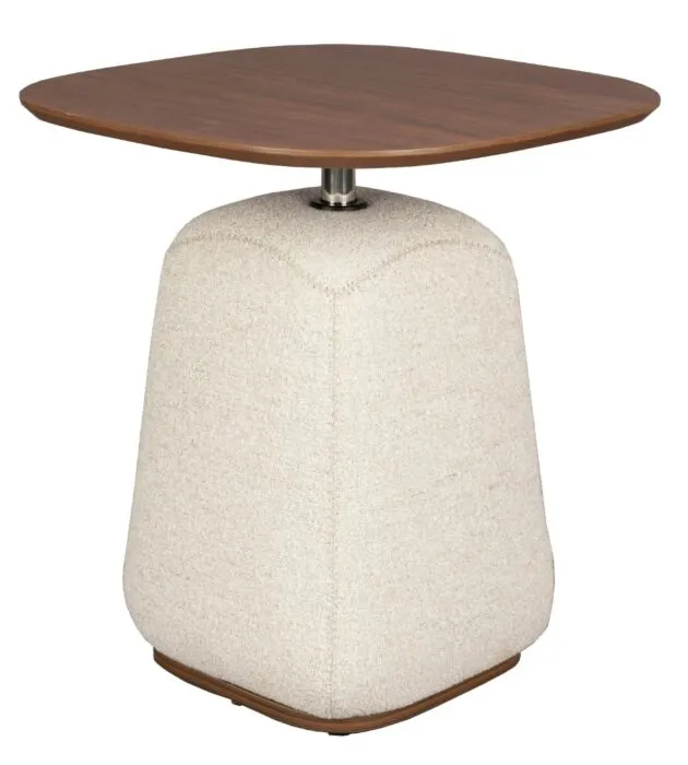 Dutchbone Shelly bijzettafel-Off-white Nu Kopen