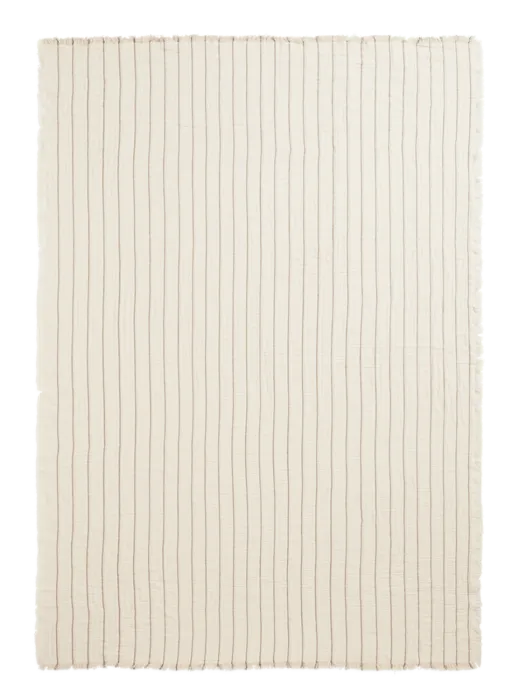 Ferm Living Aires bedsprei-Undyed-Single Tijdelijk Beschikbaar