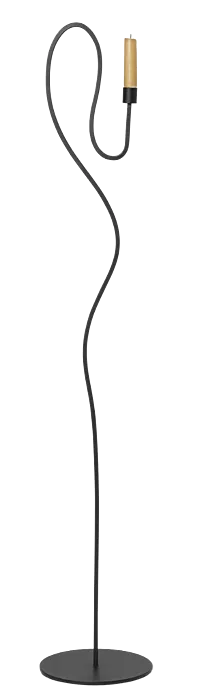 Ferm Living Valse vloerkandelaar-Black Goedkoop