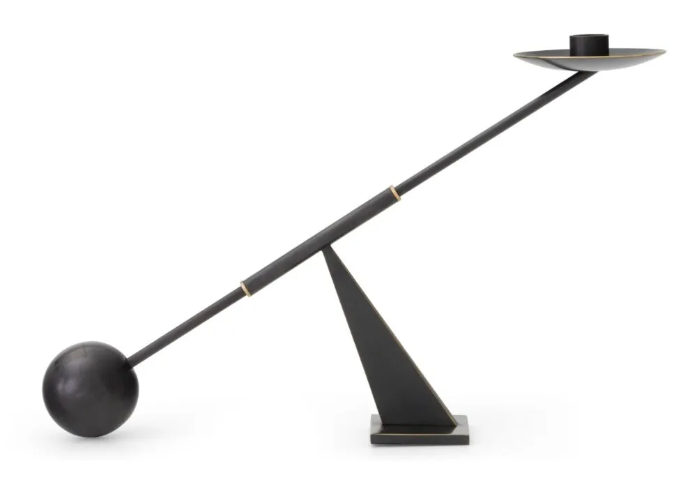 Speciale Aanbieding Audo Copenhagen Interconnect kandelaar - small-Bronzed Brass