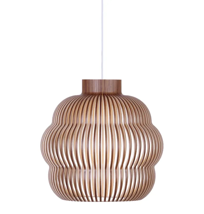 Uitverkoop Secto Design Kumulo 5200 hanglamp-Walnoot