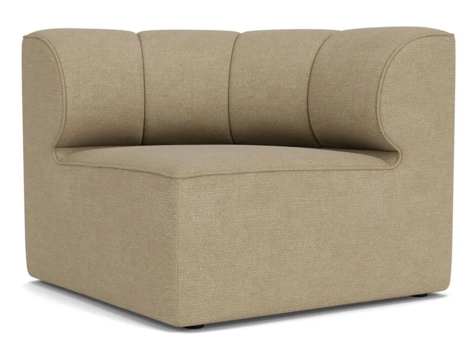 Betrouwbaar Audo Copenhagen Eave Seamline Modular 86 Concave hoekelement-Audo Bouclé 02-Links