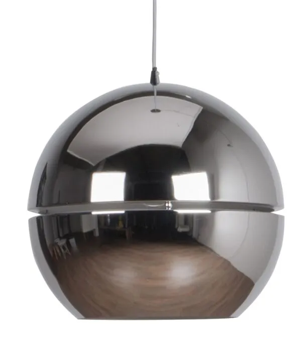 Snelle Levering Zuiver Retro 70 hanglamp-Chroom-∅ 50 cm OUTLET