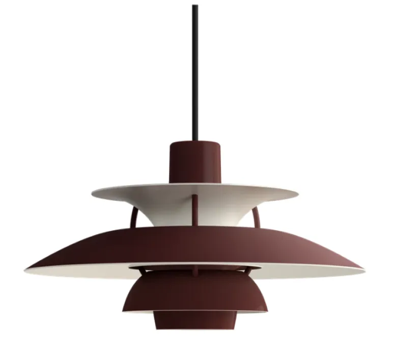 Louis Poulsen PH 5 hanglamp mini-Burgundy Nu Kopen