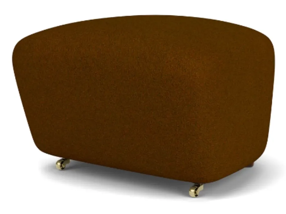 Op = Op Audo Copenhagen The Tired Man ottoman-Baru 0450-Dark Stained Oak