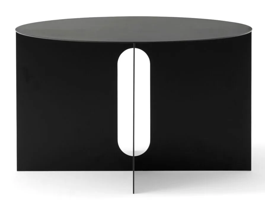 Audo Copenhagen Androgyne bijzettafel - staal-Black Hoge Kwaliteit