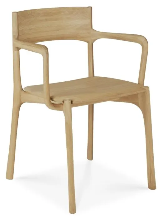 Ethnicraft PI stoel-Met armleuning Speciale Aanbieding