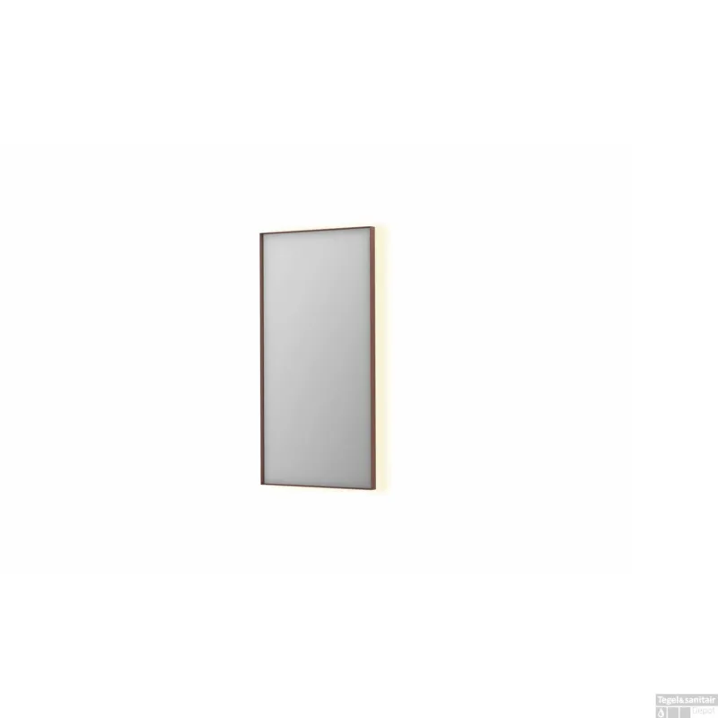 Spiegel INK SP32 50x4x100 cm Incl. Indirect LED-Verlichting Rondom en Spiegelverwarming Geborsteld Koper Koop Online