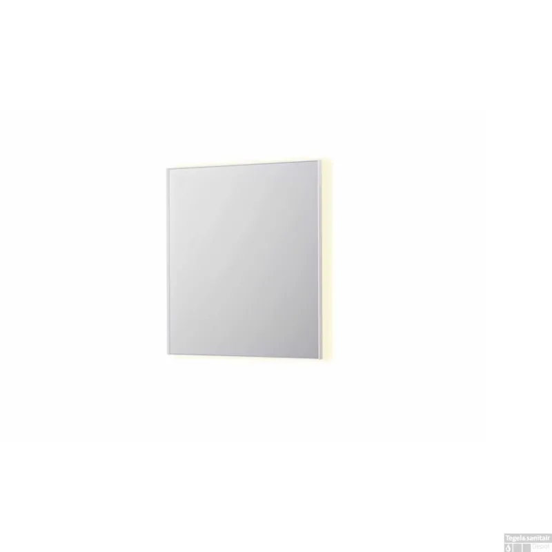 Spiegel INK SP32 70x4x80 cm Incl. Indirect LED-Verlichting Rondom en Spiegelverwarming Mat Wit Gecertificeerd