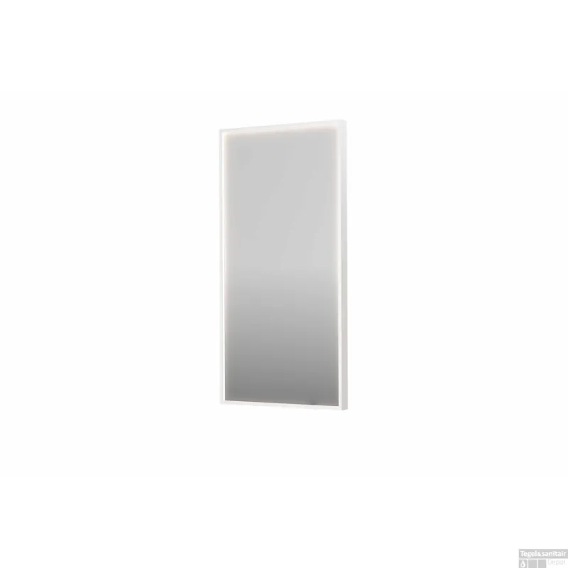 Spiegel INK SP19 50x4x100 cm incl. direct LED-Verlichting Rondom en Spiegelverwarming Mat Wit Koop Online