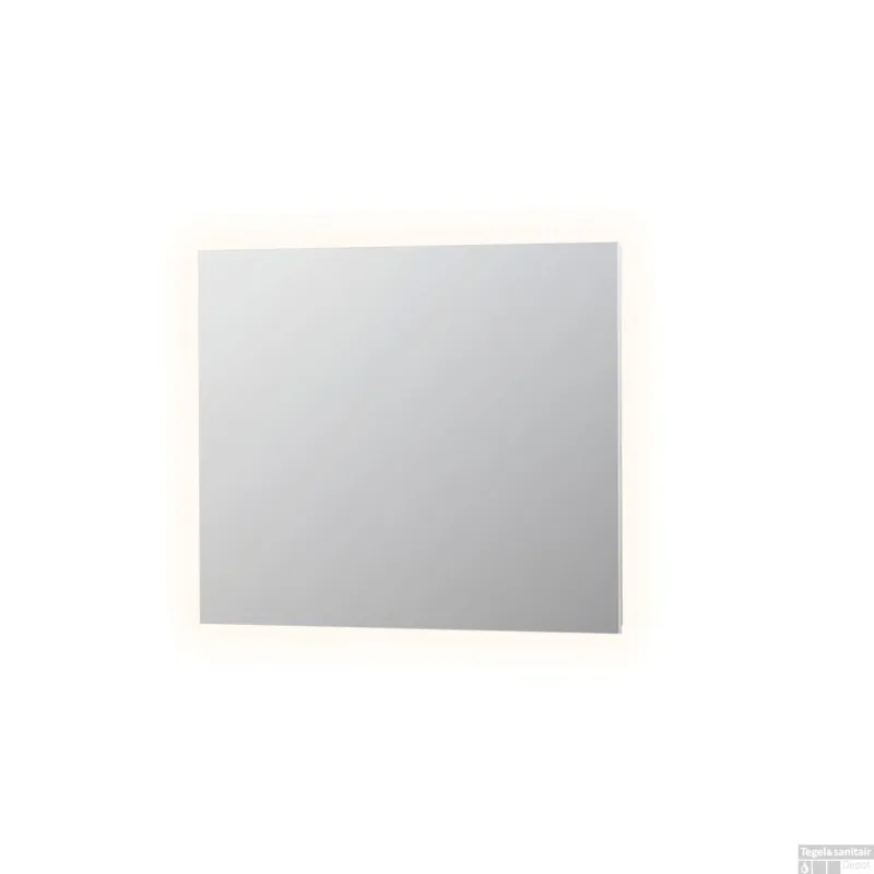 Spiegel INK SP5 100x4x80 cm Met Spiegelverwarming Aluminium Kader Korting