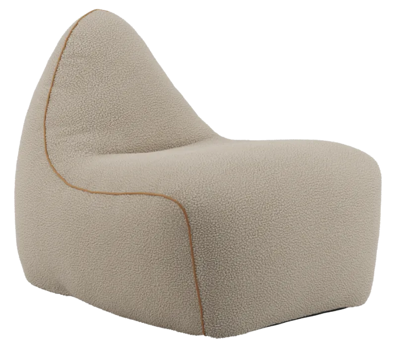 Sackit Indoor loungestoel-Teddy Beige Koopje