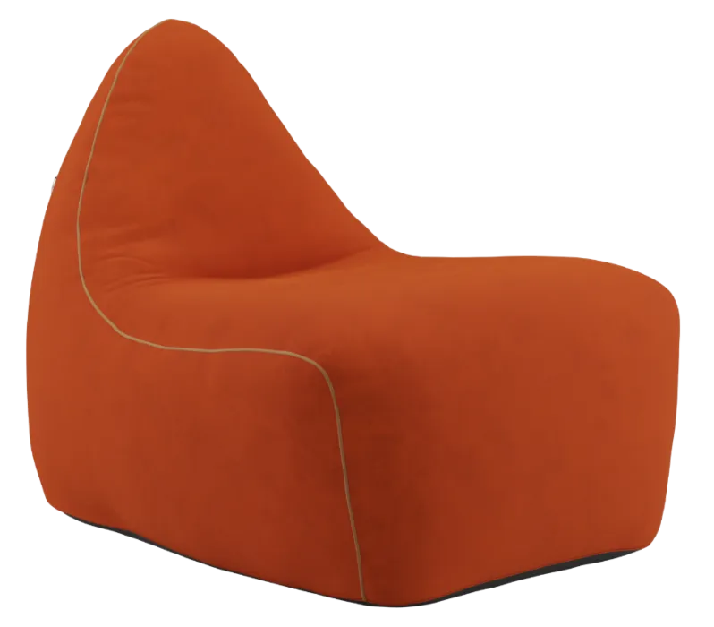 Sackit Indoor loungestoel-Orange Jaquard Premium