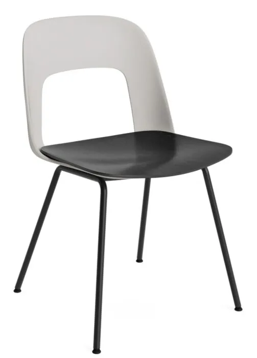 Veilige Betaling HAY Layout 112 stoel-Sky Grey - Black Oak