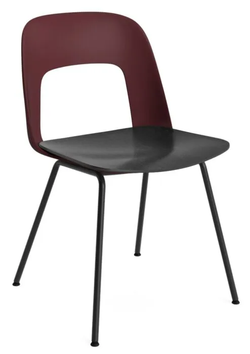 Must-Have HAY Layout 112 stoel-Bordeaux - Black Oak