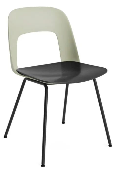 Koop Online HAY Layout 112 stoel-Pastel Green - Black Oak