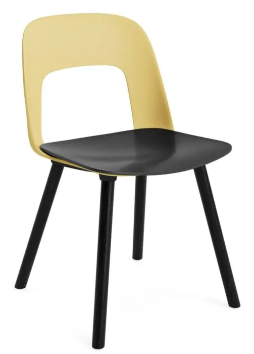 HAY Layout 122 stoel - zwart onderstel-Biscotti Gecertificeerd