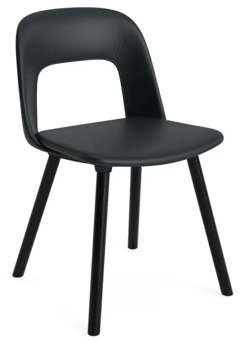 HAY Layout 124 stoel - zwart onderstel-Grano - Black Beste Prijs