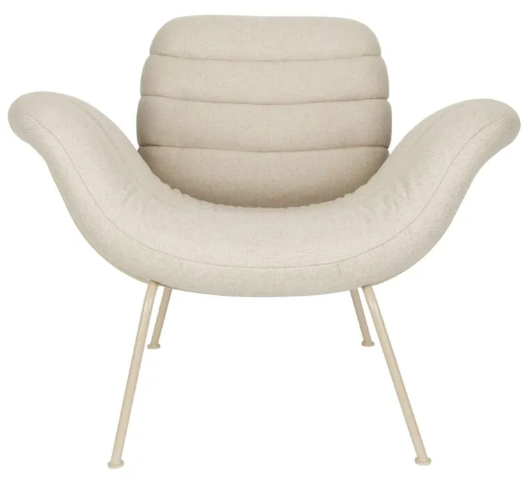 Zuiver Verte loungestoel-Beige Weekendaanbieding