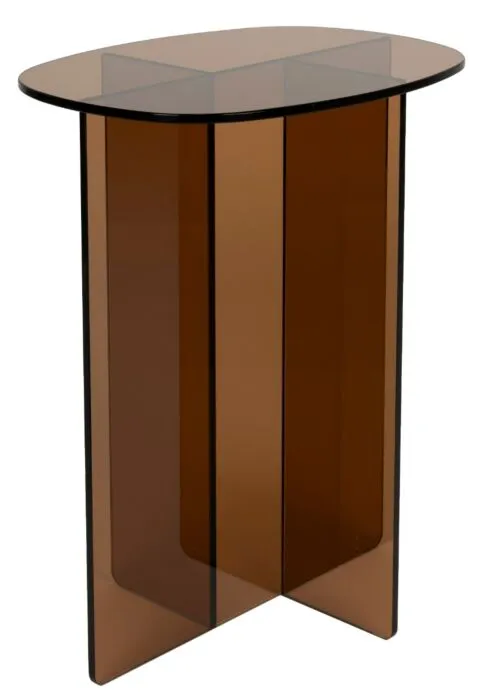 Koop Vandaag Zuiver Linea bijzettafel-Brown