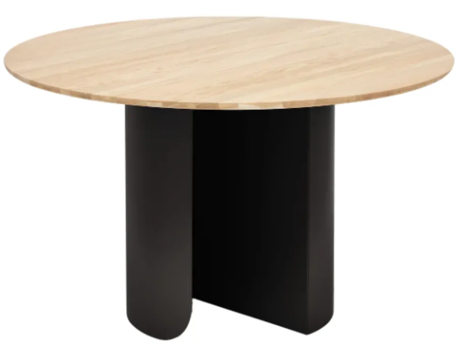 Bestseller FEST Plateau rond eettafel-Eiken-zwart
