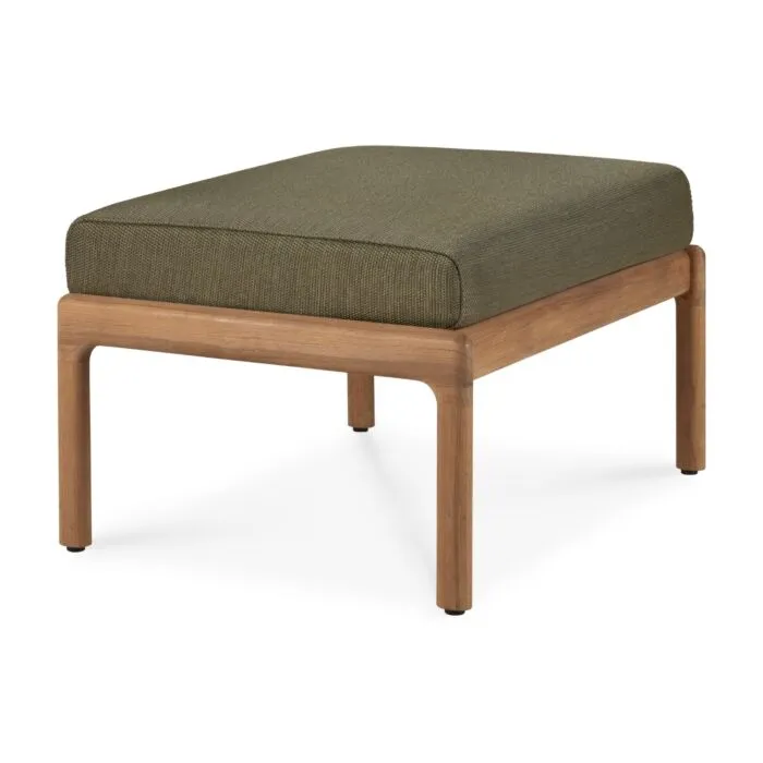 Ethnicraft Teak Jack outdoor voetenbank-Green Veilige Betaling