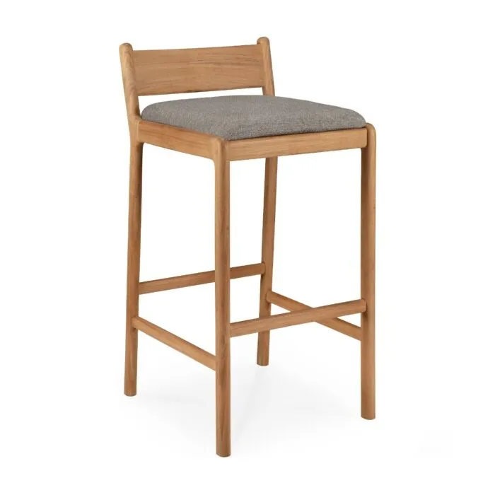 Weekendaanbieding Ethnicraft Jack outdoor barkruk-Mocha