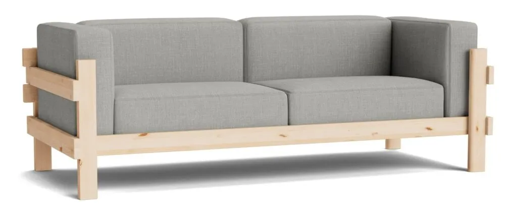 Normann Copenhagen Kube bank - Pine-Remix 133 Merkproduct