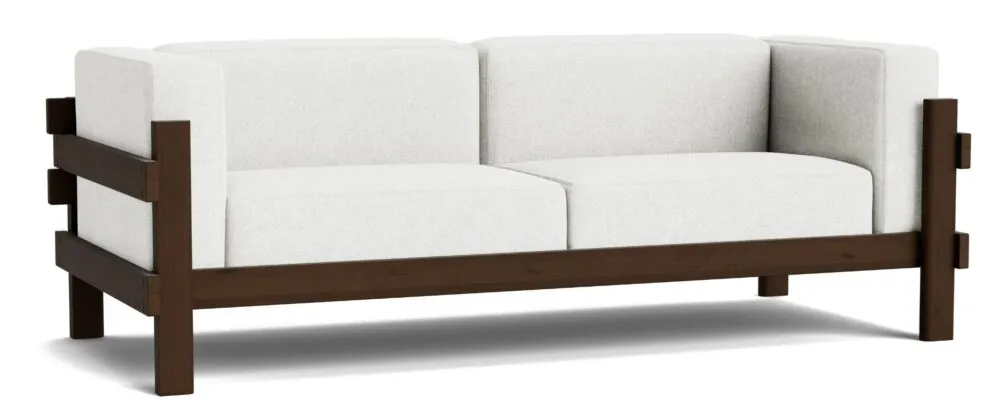 Normann Copenhagen Kube bank - Dark Brown-Hallingdal 110 Voordeelprijs