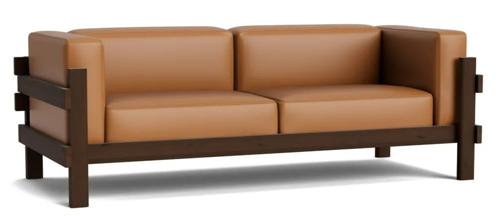 Hoge Kwaliteit Normann Copenhagen Kube bank - Dark Brown-Ultra 41574