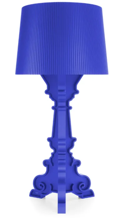 Op = Op Kartell Bourgie Mat tafellamp-Blue
